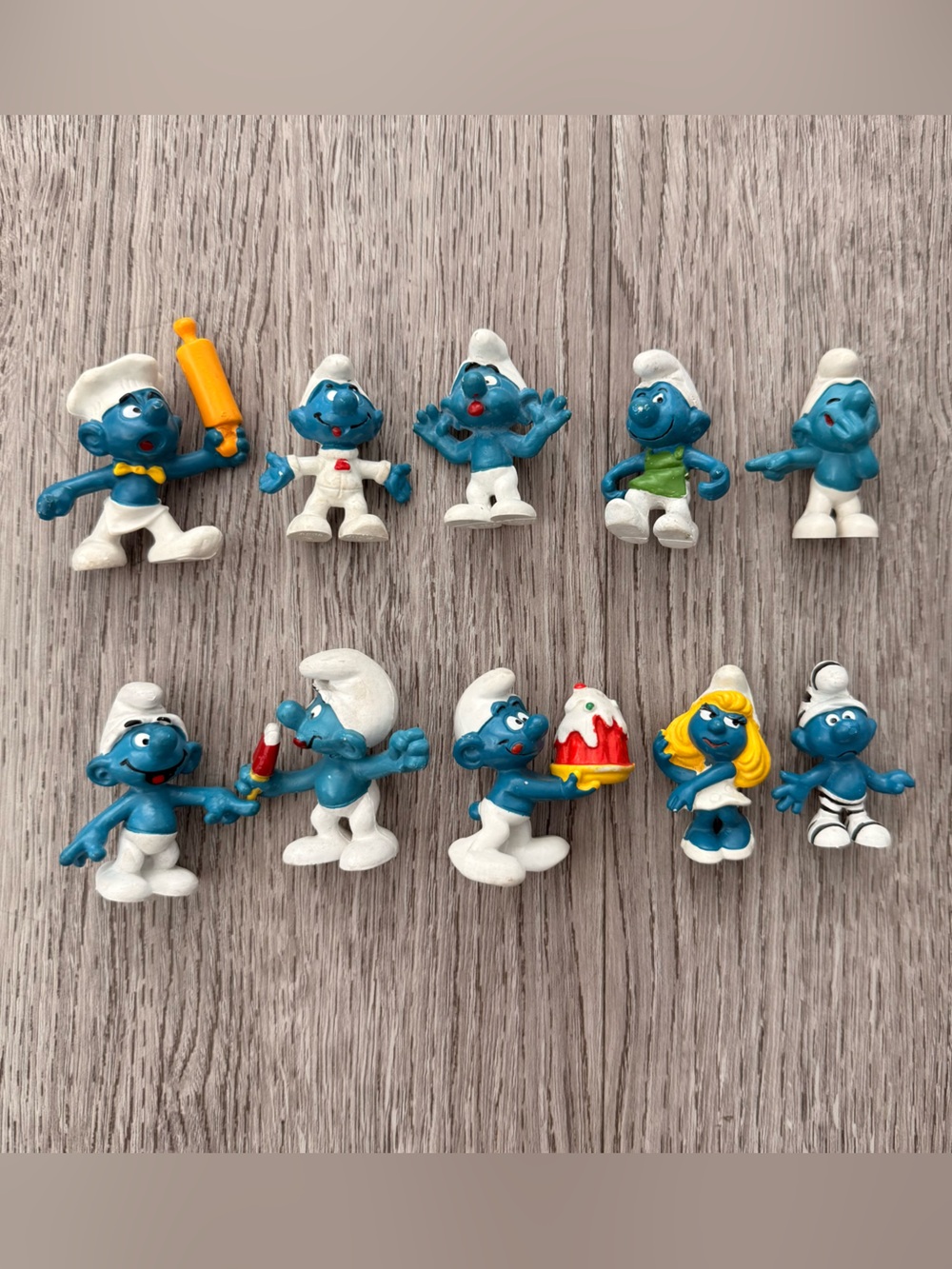 Vintage ASSORTED Lot Smurfs Peyo Schleich PVC Figures West Germany